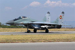 MiG-29 Fulcrum in service with the Bulgarian Air Force